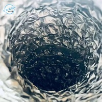 Tuyau flexible en aluminium, conduit extensible pour l'évacuation des gaz HVAC