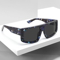 Lunettes de soleil géométriques en acétate premium MS 5105, branches simples, fabrication de précision, finition lisse, texture supérieure, protection UV400