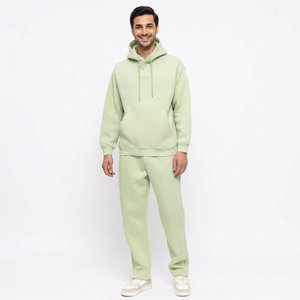 Chándal Deportivo 2 en 1 con Capucha y Estampado Animal para Hombre, 100% Algodón, Ropa Deportiva de Alta Calidad al por Mayor - Product Image 1