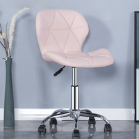 Chaise de bureau pivotante moderne et élégante, revêtement en cuir PU, base en acier, hauteur réglable - Qualité professionnelle pour usage domestique/bureau