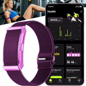 Lieferanten-Angepasster Bildschirmloser Fitness-Tracker Ohne Display Herzfrequenz Blutsauerstoff Schlafüberwachung Anruf-Einruf-Erinnerung Android iOS - Product Image 1