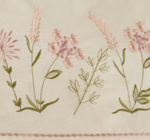 Ensembles de housse de couette antibactérienne perméable à l'air les plus vendus literie à broderie à motif de fleurs pour la maison pour les hôtels - Product Image 3