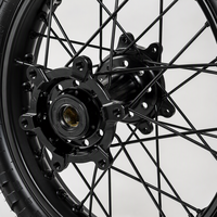 Ensemble de roues Supermoto en alliage d'aluminium YTY Premium 17 pouces, Surron Ultra Bee 100/80-17 130/70-17, pneus routiers haute performance, vélo électrique