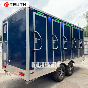 Verità di lusso all'aperto rimorchio per la <span class=keywords><strong>spiaggia</strong></span> di nozze all'aperto bagni portatili roulotte mobili roulotte - Product Image 5