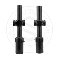 Lunette de visée LPVO SPECPRECISION 1-8x24 SFP avec réticule éclairé par fibre optique, tube de 30 mm, réglage de précision par tourelle, OEM pour la chasse