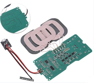 Tùy chỉnh 3 cuộn dây cảm ứng không dây hệ thống sạc bao gồm bộ sạc đa chức năng không dây sạc chính xác Transmitter - Product Image 1