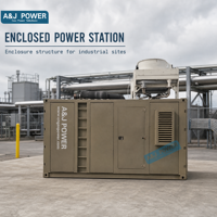 Groupe électrogène au gaz Weichai 6M33 400KW, générateur d'énergie au gaz naturel Baudouin 6M33D450E310NG pour usine
