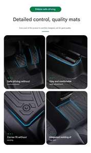 Tappetino Universale per Auto 5D Personalizzato di Lusso in TPE, Resistente a Tutte le Condizioni Atmosferiche, Comfort Superiore - Product Image 4