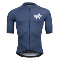 Ensemble de cyclisme professionnel pour hommes : Maillot à manches longues coupe ajustée en polyester haute élasticité à séchage rapide et short à bretelles pour la pratique en extérieur