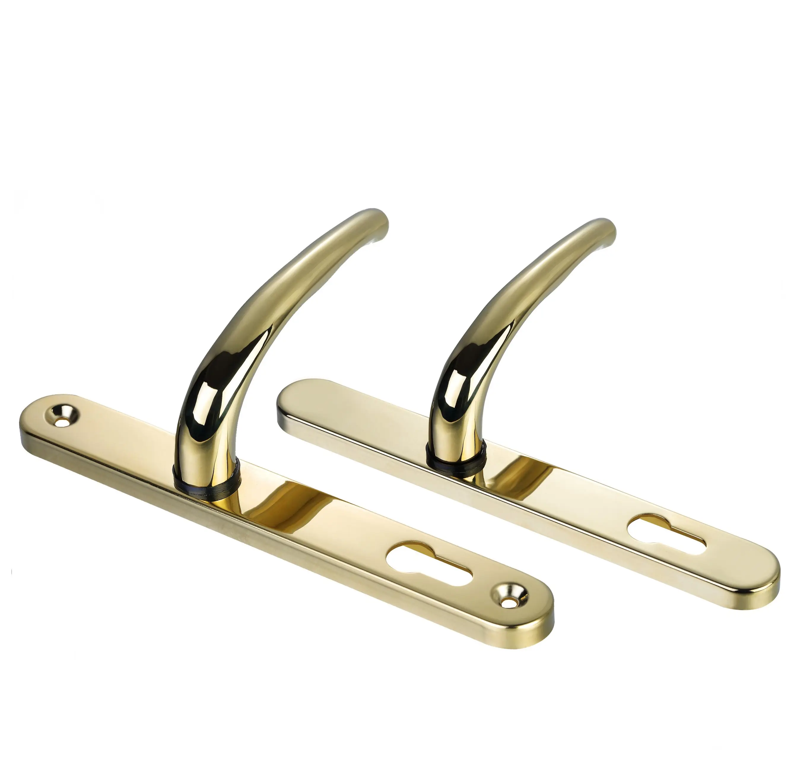 Hot koop externe ontwerp zinklegering serie lock set hendel deurklink