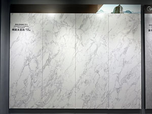 Dalles en pierre frittée, céramique en porcelaine blanche, marbre Calacatta, dalles de marbre blanc Calacatta, salle à manger extérieure noire - Product Image 3