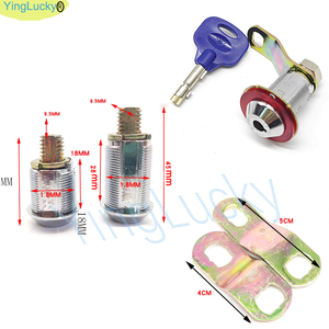 Pièces de serrure de porte de borne d'arcade 35 mm 45 mm, outil de boîte à monnaie anglaise pour boîte <span class=keywords><strong>aux</strong></span> <span class=keywords><strong>lettres</strong></span> et borne d'arcade à pièces - Product Image 6