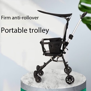 Chariot pour bébé JXB Wholesale à deux points d'attache, ultra-léger et compact, avec barrière de sécurité à 360 degrés - Product Image 4