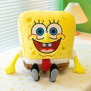 Peluche Personalizzato di SpongeBob SquarePants, Grande Pupazzo a Forma di Stella, Cuscino per Divano, Giocattolo Imbottito - Product Image 4