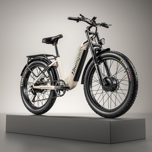 Hezzo S700 Scooter Eléctrico de Dos Ruedas para Adultos con Motores Duales de 2000W, Resistente al Agua, Suspensión Delantera, Control por Aplicación, 25km/h, Aluminio, 120kg, HS-04PR - Product Image 2