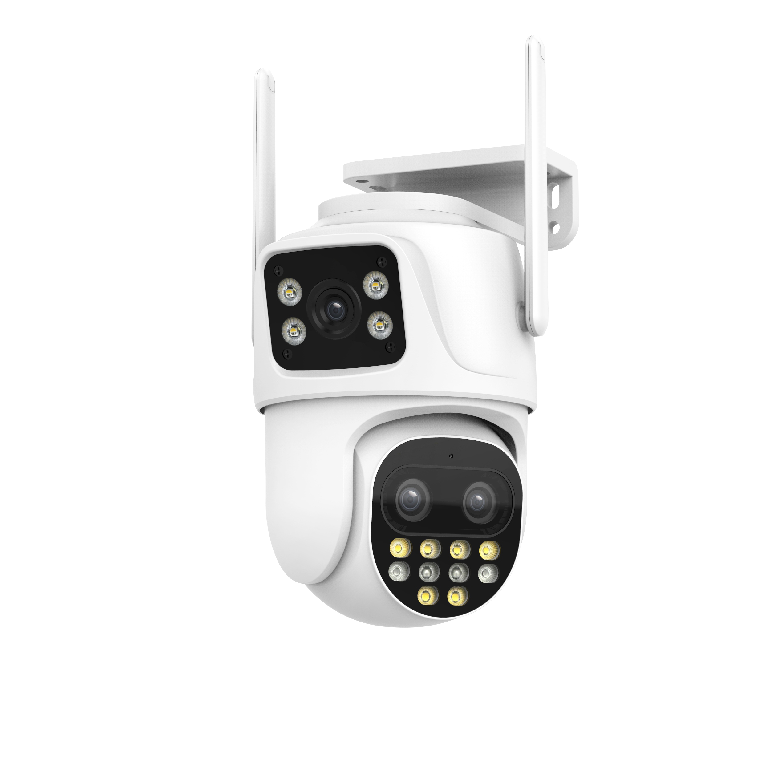 HIKWIFI 9MP 4K PTZ-камера с распознаванием человека, ночное видение, двухстороннее аудио, IP66 водонепроницаемое наружное охранное наблюдение