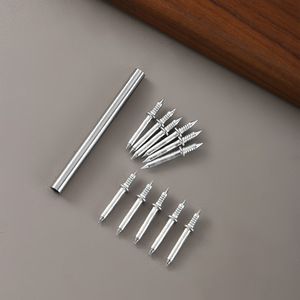 ZHIXIN <span class=keywords><strong>Invisible</strong></span> Vache Corne Nail Décoration Double Tête Plinthe Fil Clous Sans Couture pour Plinthe Wainscoting Armoire - Product Image 2