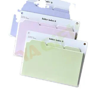 Personnalisé papier index sticky note tab pad memo sticki note à faire la liste routine tâche carte pad