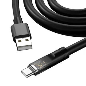 Fast Charge Data Cable Suppliers 5A Gold-Plated 100W Type Charging Data Cable For Huawei Xiaomi Android Phones