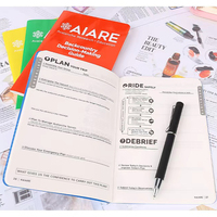 Carnet en papier pierre à couverture rigide, toutes tailles, imperméable, anti-mites, pour extérieur, impression de logo personnalisée
