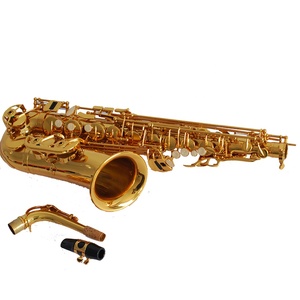 Saxofón alto lacado dorado - Product Image 2