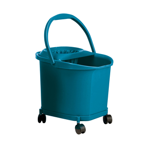 Mop da pavimento con ruote 16L blu - Selezione - Product Image 3