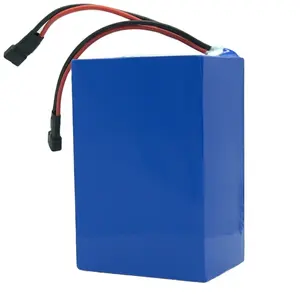 Paquete de batería de litio recargable 32700 32650 26650 Lifepo4 24V 36V 48V 60V 72V Batería de iones de litio personalizada