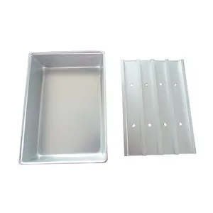 Welded Aluminum Pan Aluminum Tray with Handle
