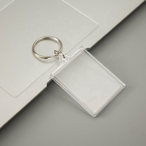 Khung ảnh rõ ràng trống Acrylic Keychain nhựa trong suốt tag treo ảnh Acrylic Keychain trống - Product Image 3
