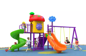 Vui Chơi Giải Trí Công Viên Thiết Bị Trẻ Em Nhựa Play House Trẻ Em Sân Chơi Ngoài Trời - Product Image 6