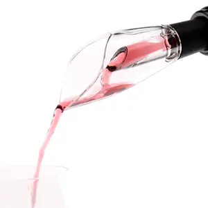 Mini aerador para vinho acrílico, alta qualidade, premium, acessório, decantador, bico, direção, vinho tinto