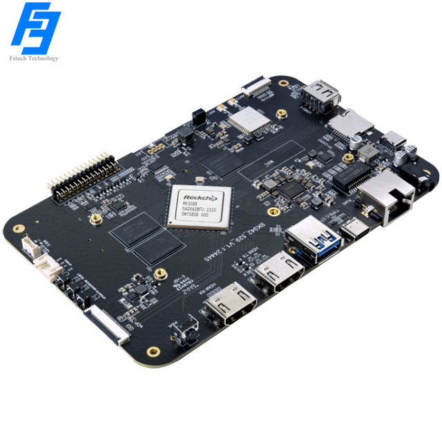 6TOPS NPU AI Development Board RK3588 Octa-Core Android WiFi 6 1000M BT5.0 Widely Used in a Variety of Intelligent Environments