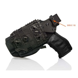 केयडेक्स सामरिक होल्स्टर iwb स्तर 3 kydex होल्स्टर स्प्रिंगफील्ड XD-9/ HS-9 ड्यूटी ग्रेड स्तर 3 प्रतिधारण भारी शुल्क - Product Image 5