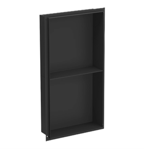 Niche murale de douche en acier inoxydable 304 personnalisée en gros étagère de salle de bain à éclairage LED moderne avec un design encastré facile à installer