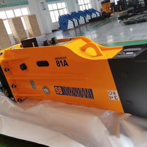 Cuerpo Principal de Martillo Hidráulico Tipo Caja SOOSAN SB81A, Suministro Directo de Fábrica, Garantía de Un Año, Características Estándar Incluidas - Product Image 1