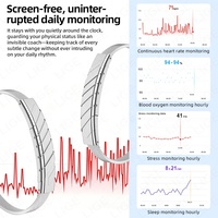Pulsera Inteligente BWJM121 (2 Bandas) para Mujeres y Hombres, Monitor de Salud y Ejercicio, Frecuencia Cardíaca 24H, Oxígeno en Sangre, Presión Arterial, Pulsera Deportiva