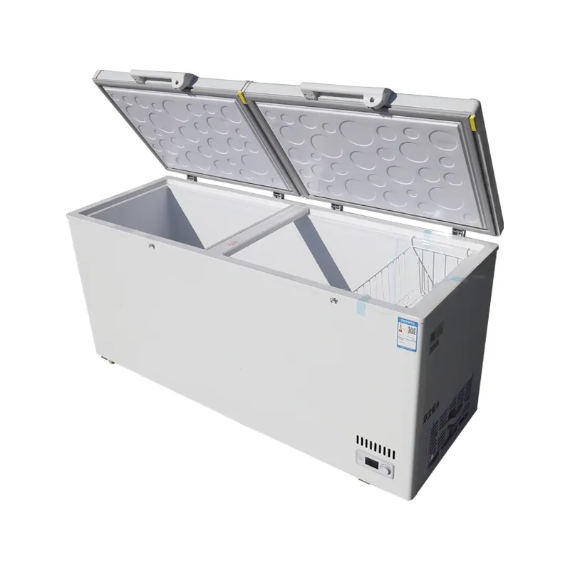 Wholesale large capacity High quality Single temperature top open chest freezer deep freezer