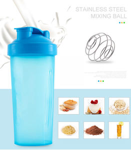 Botella Mezcladora de Proteínas Deportiva de 600 ml (20 oz) a Prueba de Fugas con Logotipo Personalizado al por Mayor, para Gimnasio y Entrenamiento - Product Image 2