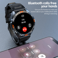 Reloj Inteligente Deportivo S2, Redondo, con Monitor de Ritmo Cardíaco, Llamadas Bluetooth, Resistente al Agua IP68, Pantalla Táctil, para Hombre