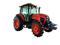 Tracteur agricole 4x4 d'occasion en promotion, économique, 95 CV, cabine climatisée, attelage 3 points pour la culture du riz, du blé et des cultures sèches