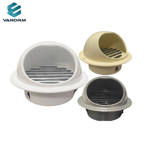 Grille de ventilation ronde en acier inoxydable pour plafond et mur, avec bord arrondi, pour bureau, cuisine, salle de bain - Product Image 5