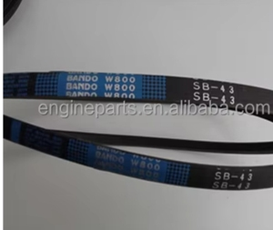 ที่มีคุณภาพสูง Bando เข็มขัด SB-43 <span class=keywords><strong>W800</strong></span>สำหรับเครื่องเกี่ยวนวด - Product Image 2