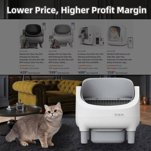 Envío Gratuito Dentro de la UE, Caja de Arena Autolimpiable para Gatos, Inodoro Automático para Gatos, Control por Aplicación WIFI, Limpieza Automática Inteligente - Product Image 5