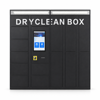 Système de casiers intelligents pour blanchisserie commerciale, service en libre-service 24h/24 et 7j/7, collecte et livraison de vêtements