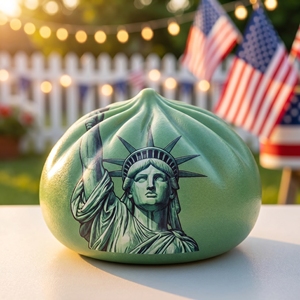 250.º Aniversario de los Estados Unidos, Nuevo Juguete Antiestrés de EVA con Forma de Cara Sonriente, para Niños de 5 a 7 Años, Caja Sorpresa - Product Image 4