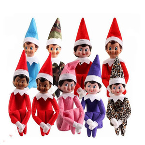 Mini table top christmas custom christmas day gift fashion cheap stuffed plush Christmas elf toy - Product Image 1