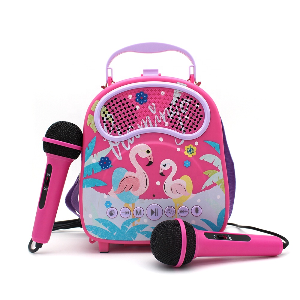 2021 Оптовая продажа Новый Детский развивающий Интеллектуальный музыкальный инструмент караоке машина игрушка пение динамик для детей в подарок