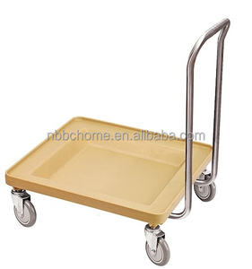 BOCHENG Compartiment Restaurant Cuisine Assiette Plateau Diviseur Plat Panier De Rangement PP Lave-Vaisselle Rack Chariot avec Sans Poignée - Product Image 6