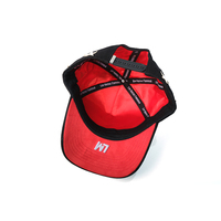 Casquettes de baseball sportives de luxe en gros à 5 panneaux personnalisées avec cadre en A, en daim, ornées de strass, avec carte NFC pour hommes