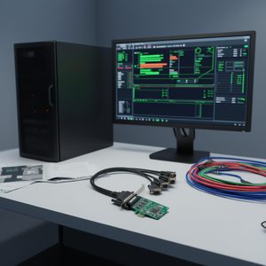 CP-104EL-A-DB9M Tarjeta Serial Moxa PCI Express de 4 Puertos RS232 para PC - Product Image 3